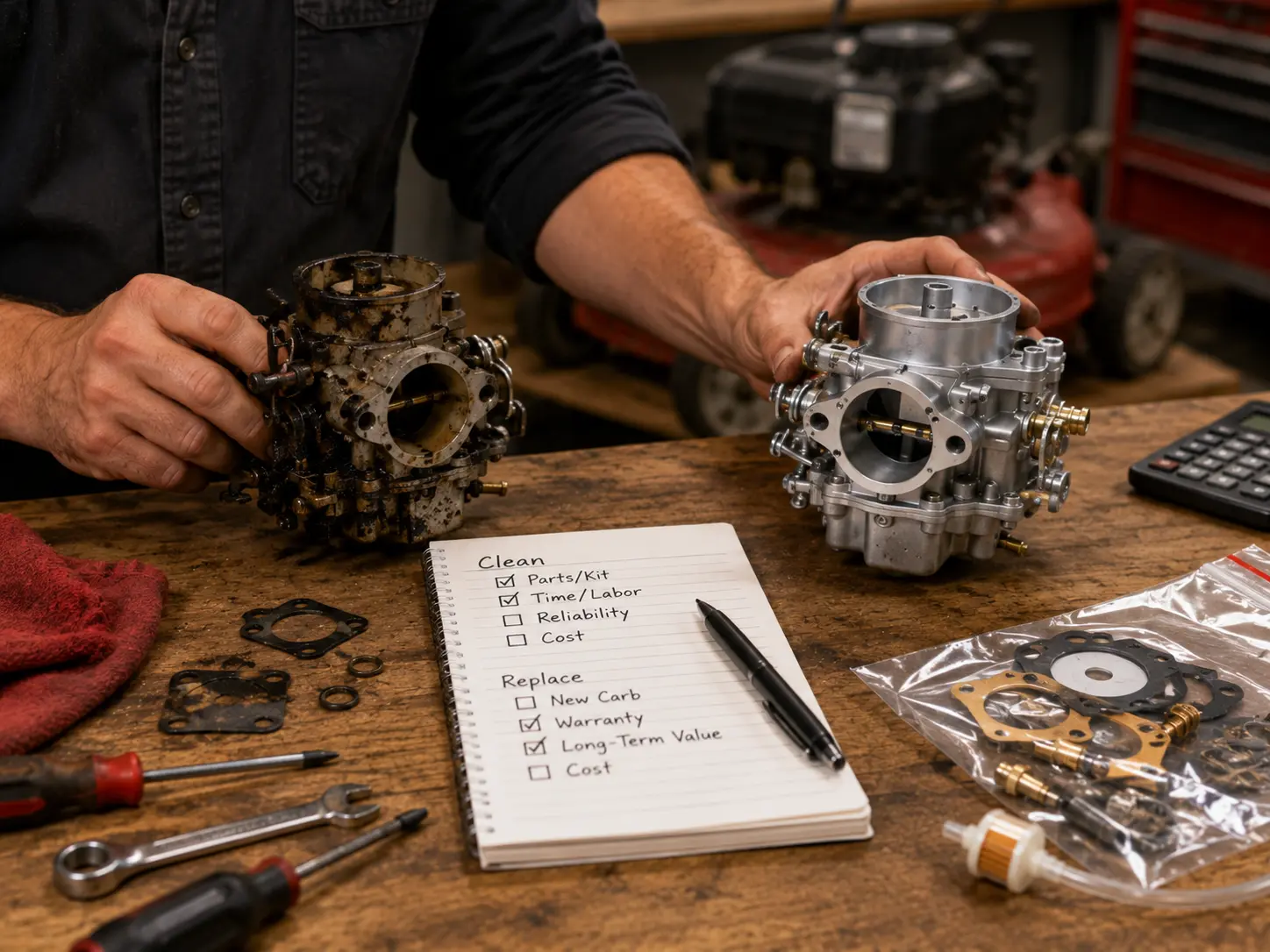 Carburetor Clean vs Replace: How to Decide
