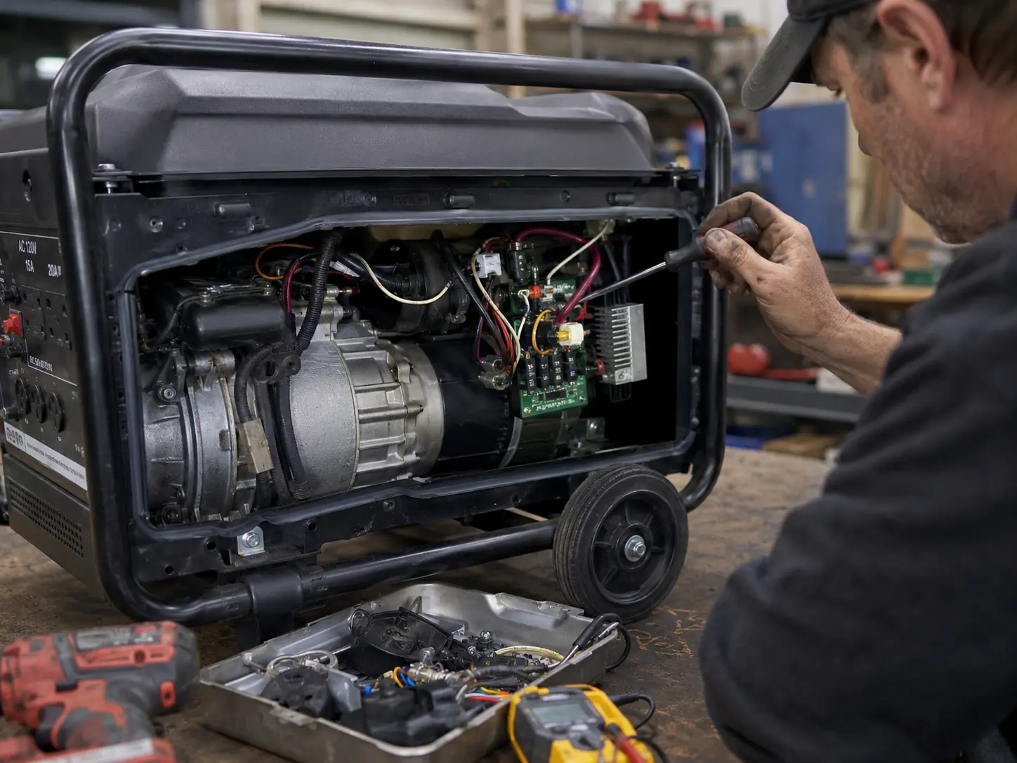 Generator Starts But Produces No Power: 6 Causes