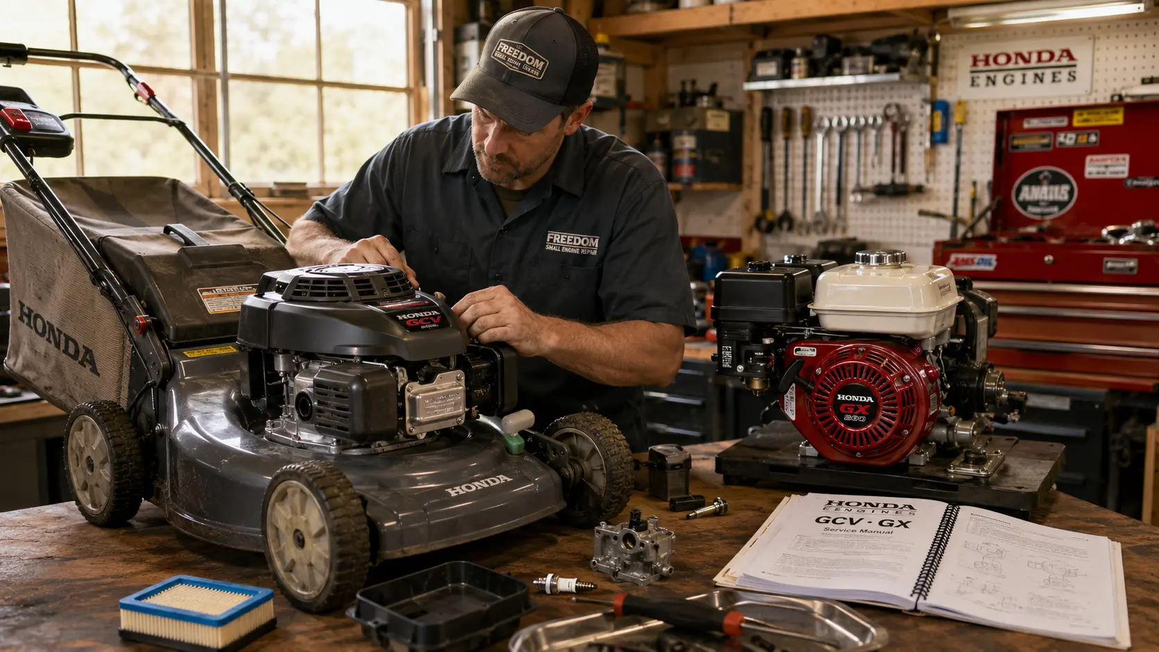Honda Small Engine Repair: GCV, GX & Why Your Mower Might Have a Honda Engine