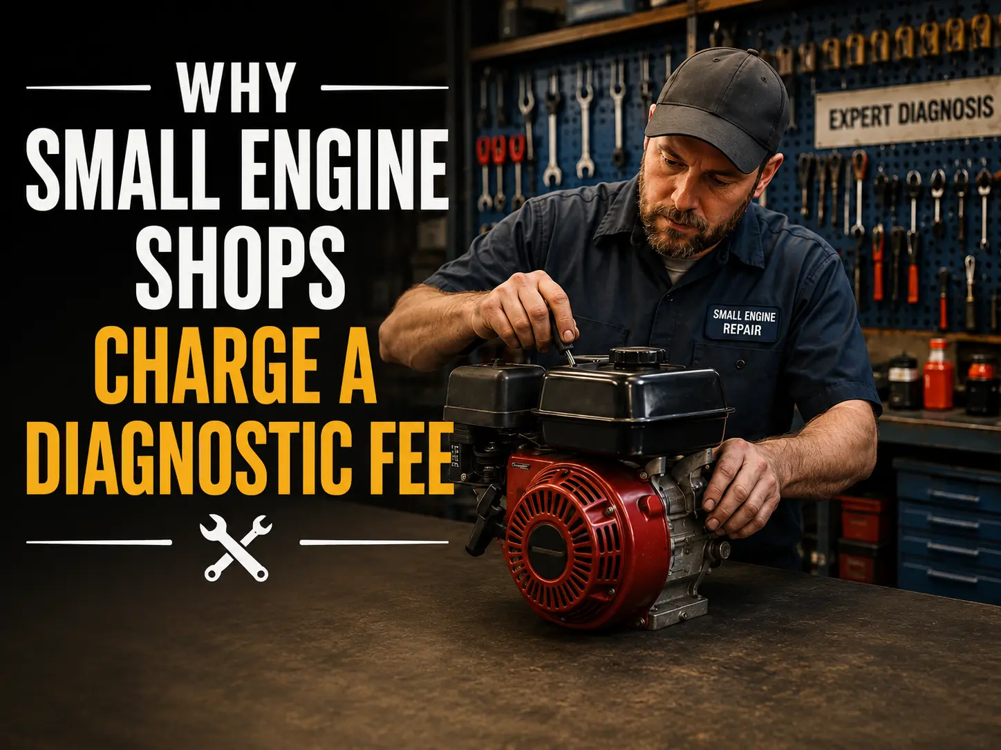 Why Small Engine Shops Charge a Diagnostic Fee