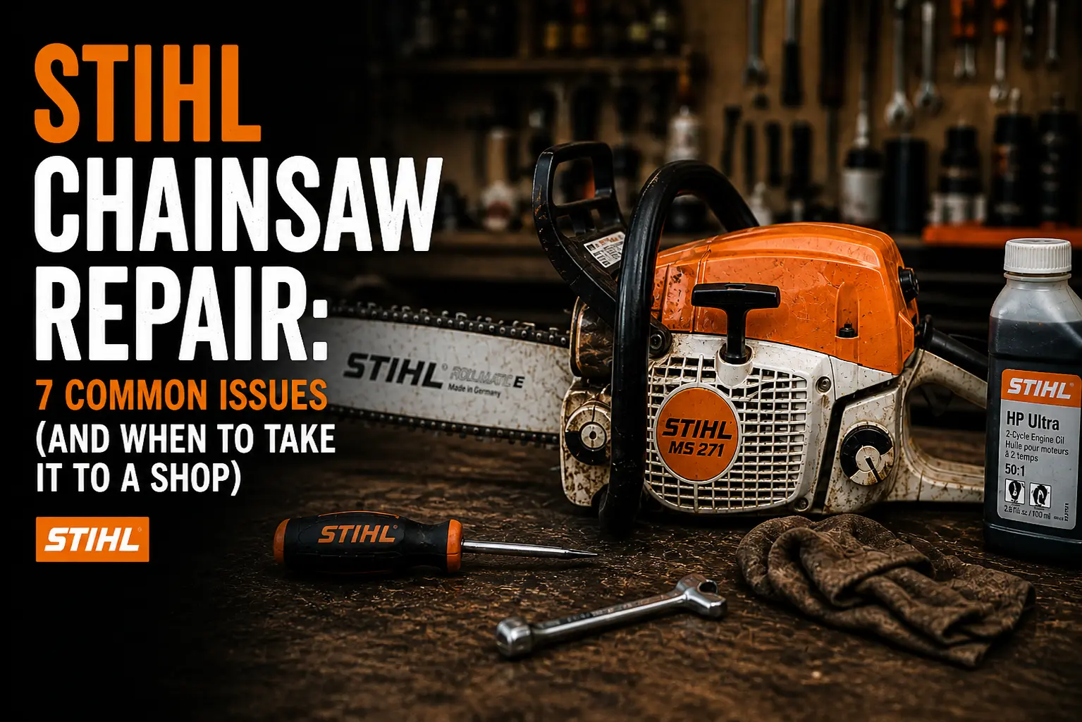 Stihl Chainsaw Repair: 7 Common Problems