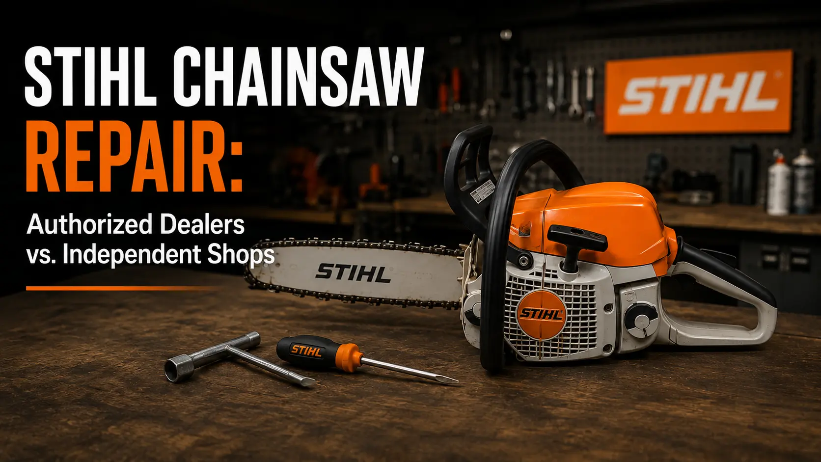 Stihl Chainsaw Repair: Authorized Dealers vs. Independent Shops